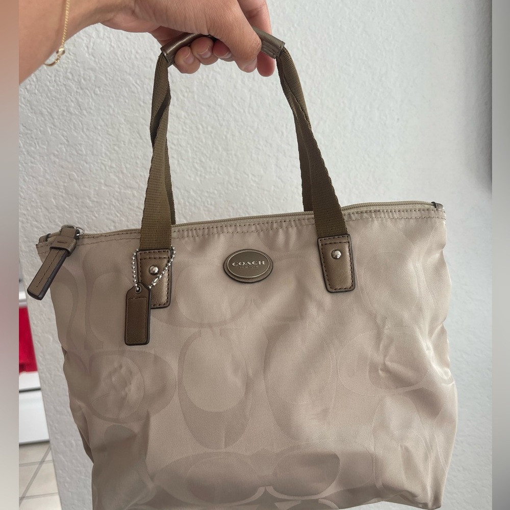 Coach Nude Bag with mini bag